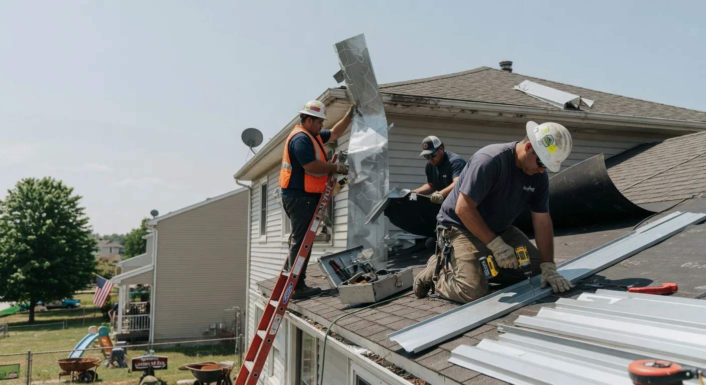 Metal Roof Repair in Franklin Springs, GA